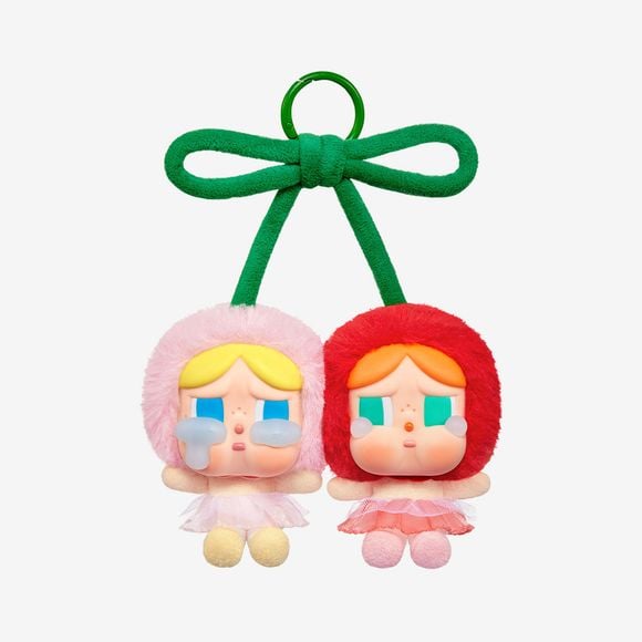 POP MART CRYBABY Crying For Love Love You Cherry Much Vinyl Plush AUTHENTIC