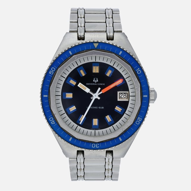 1960s Universal Genève Unisonic-Sub