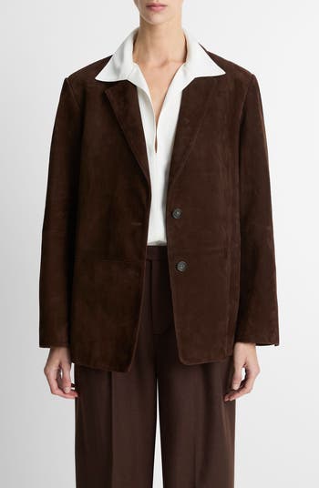 Suede Blazer