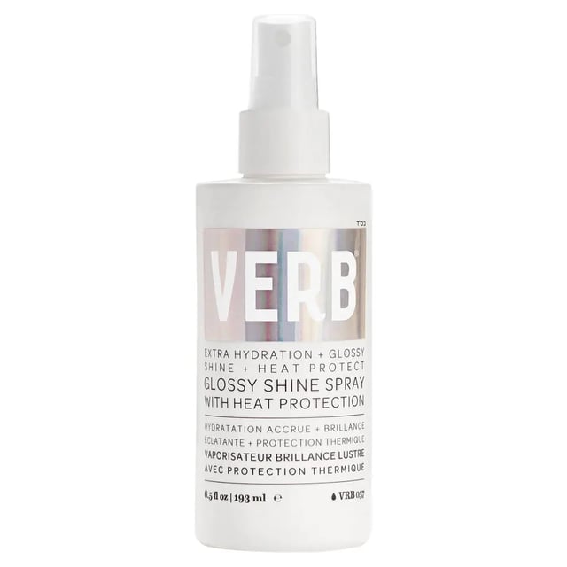 Glossy Shine Spray with Heat Protection