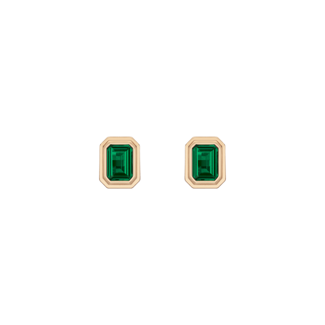 Emerald Heirloom Stud Earrings