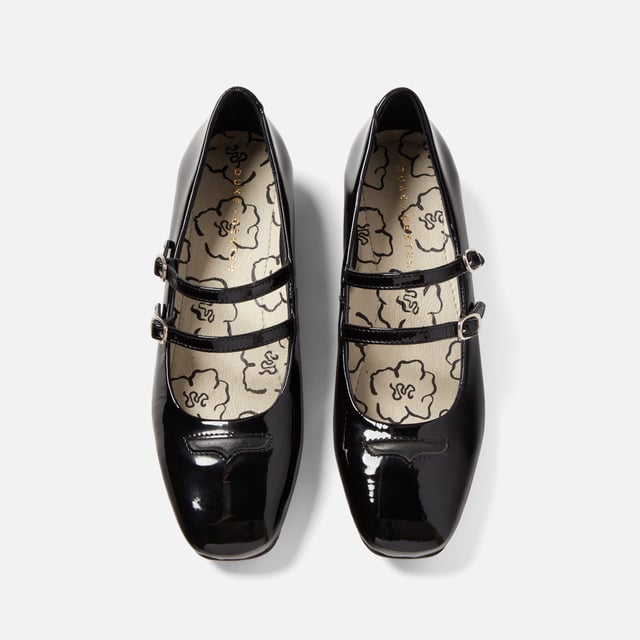 Ruby Black Patent Mary Jane - Women's