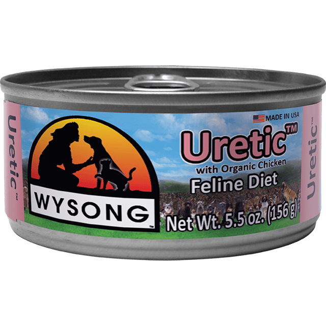 Uretic™ with Organic Chicken Canned Cat Food for Urinary Health | Wysong