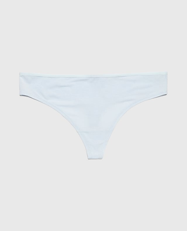 Ultrasoft Modal Thong Panty in Vista Blue