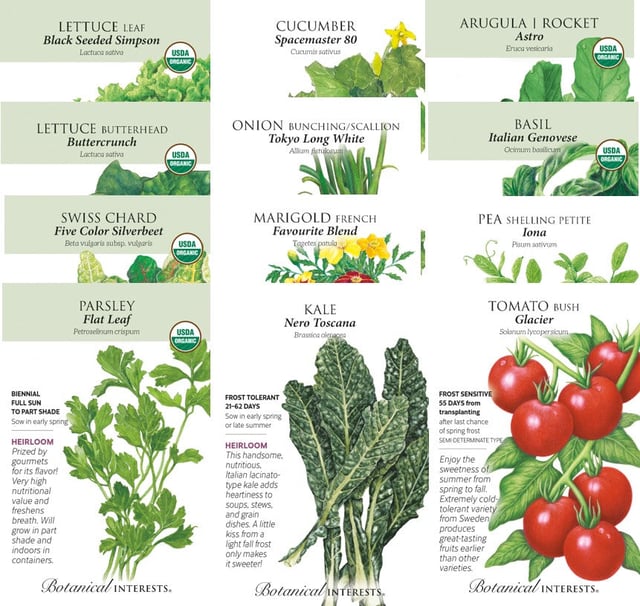Bountiful Harvest Seed Collection - UPDATED