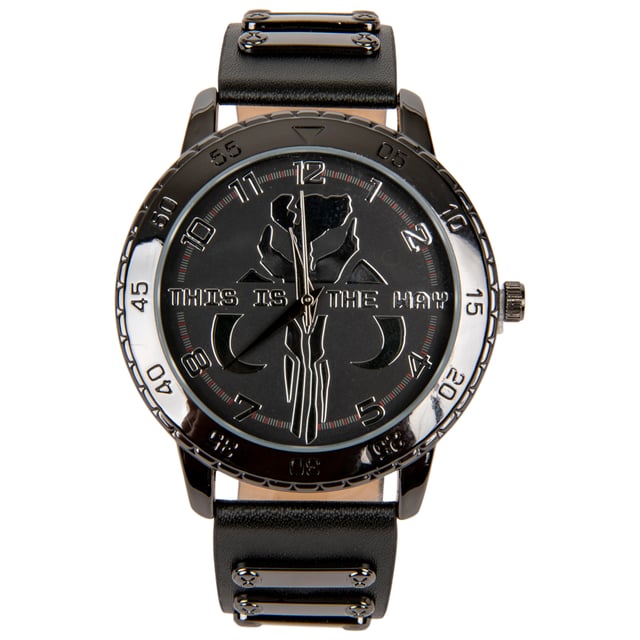 Star Wars The Mandalorian This is the Way Watch with Rubber Band