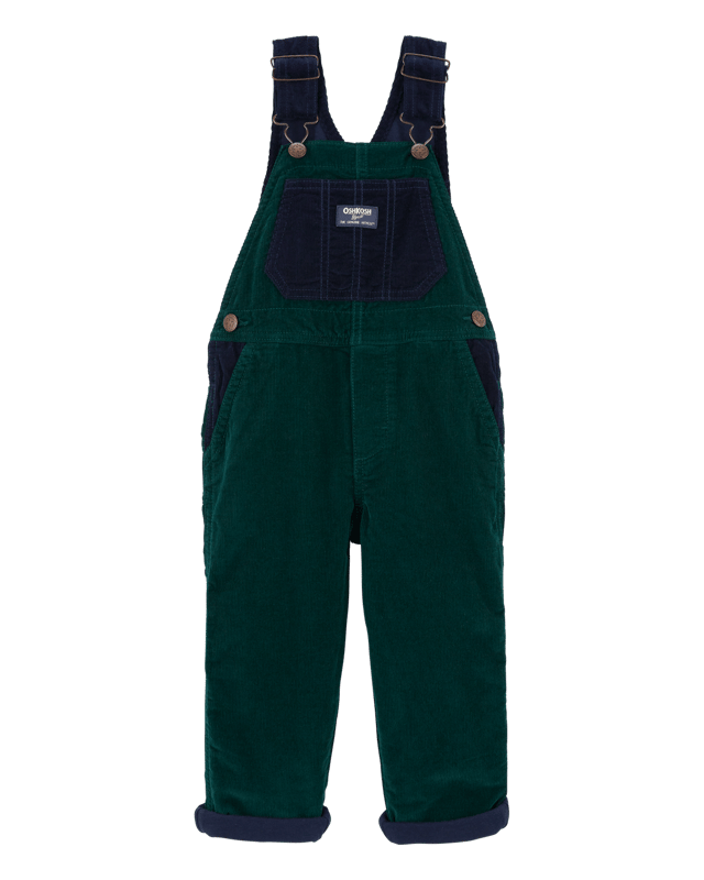 Toddler Soft Corduroy Overalls