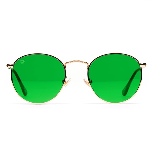 Green - Round Frame