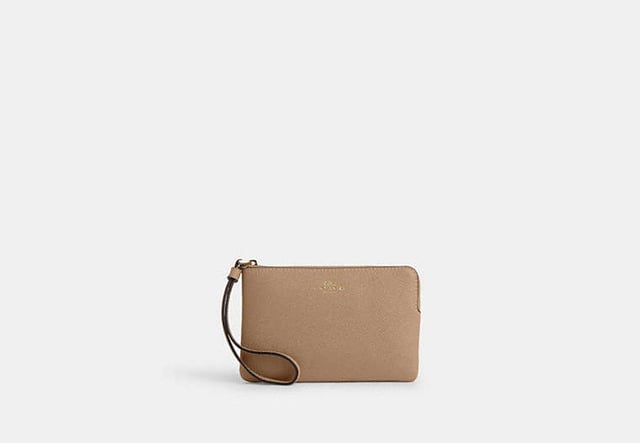 Corner Zip Wristlet