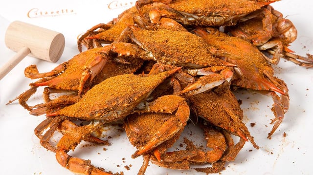 Spiced Maryland Crabs
