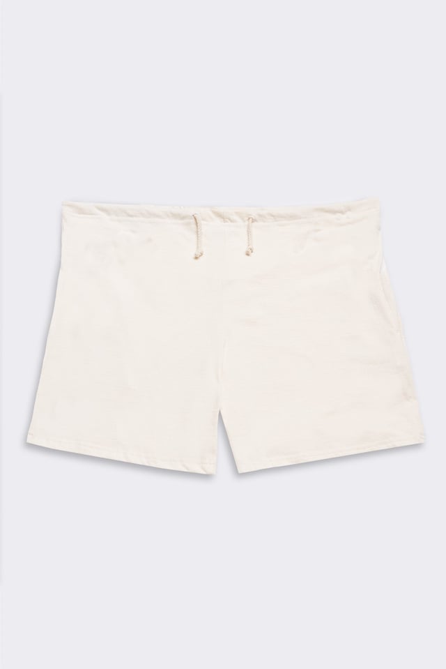 Women's Organic Lounge Shorts in Natural