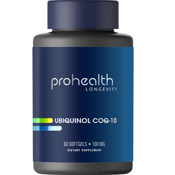 Ubiquinol CoQ-10 - 100 mg, 60 softgels