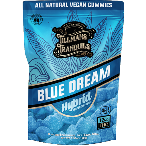Blue Dream Delta 9 THC Gummies 240mg – Hybrid