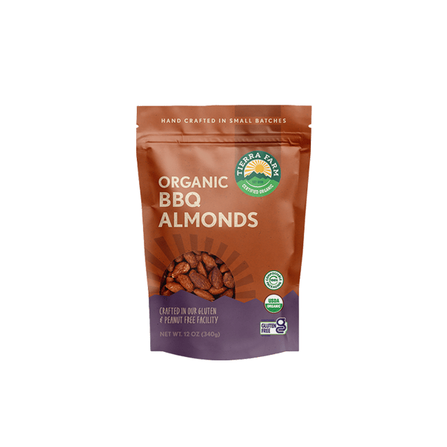 Organic <br> BBQ Almonds