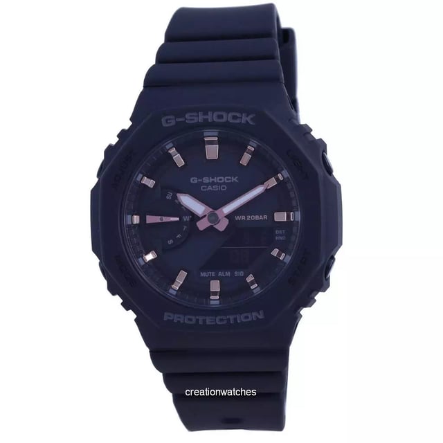Casio G-Shock Mini Casioak Analog Digital GMA-S2100-1A GMAS2100-1 200M Women's Watch