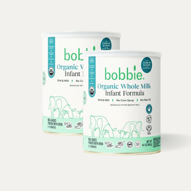 Organic Whole Milk Infant Formula Starter Bundle