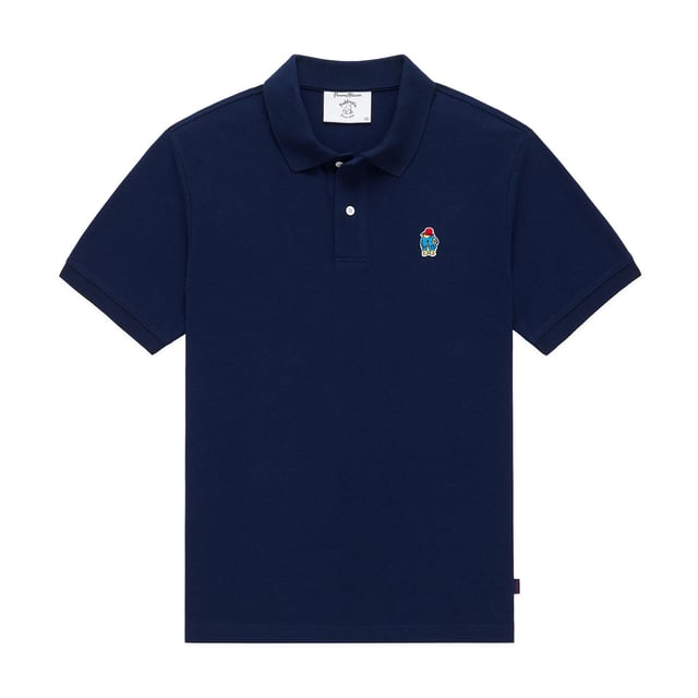 Paddington Bear Pique Polo Navy