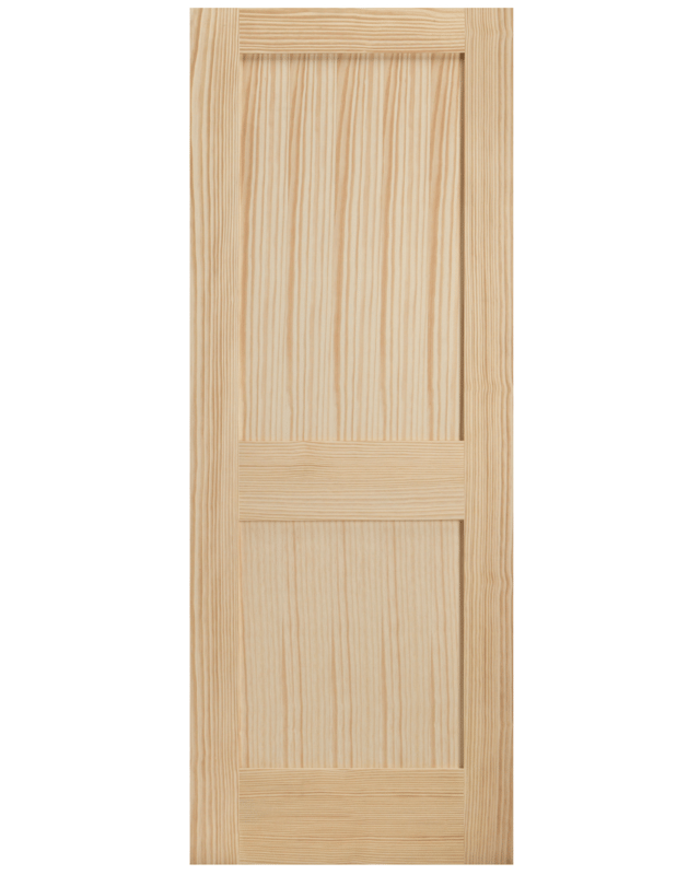 2 Panel Shaker Style Interior Door