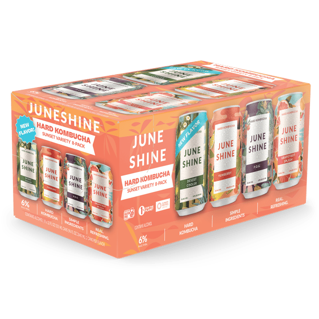 Hard Kombucha Sunset Variety Pack