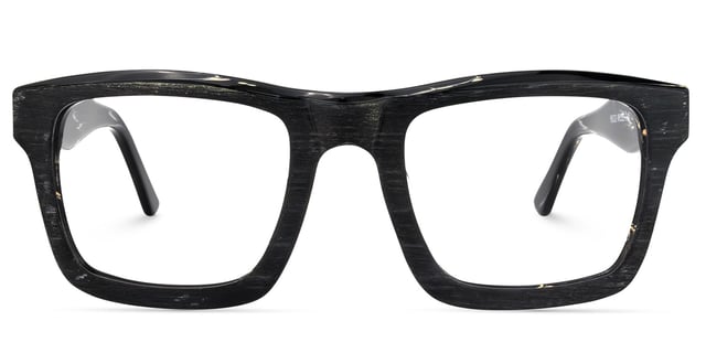 Rectangle Black Glasses | Zeelool Glasses