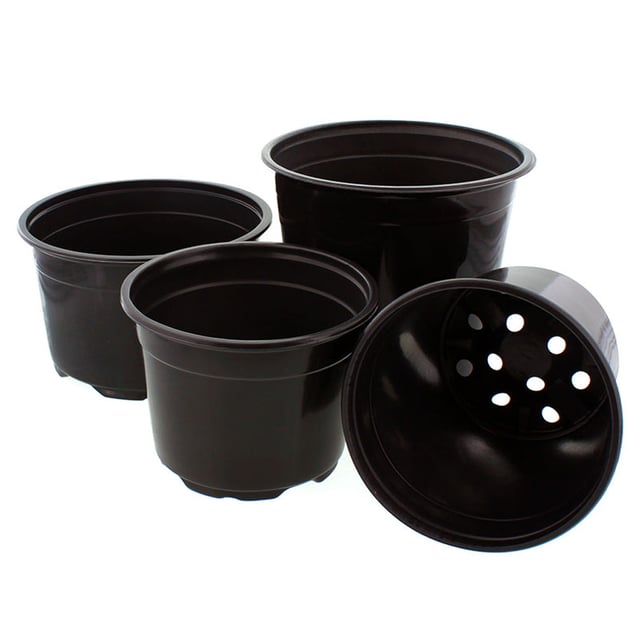Black Euro Pots