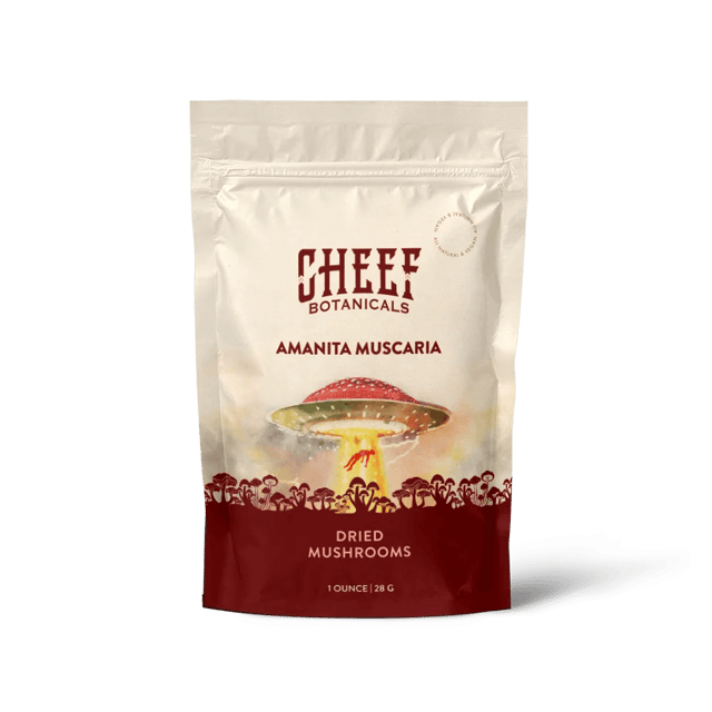 Amanita Muscaria Dried Mushroom Caps
