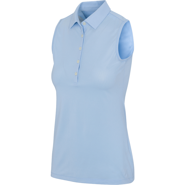 Sleeveless Freedom Micro Pique Stretch Polo