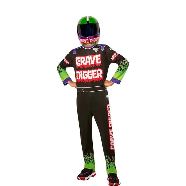 Monster Jam Grave Digger Kids Costume