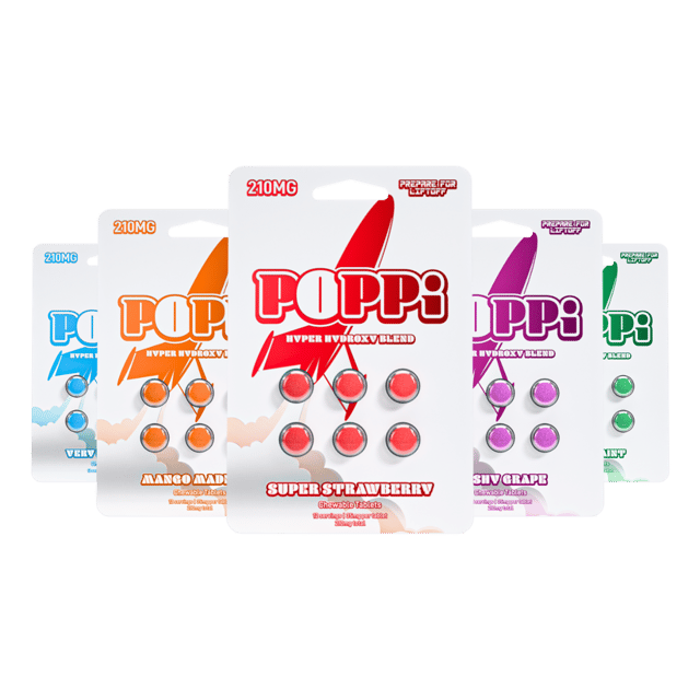 Exodus POPPi Hyper Hydroxy Tablets 6ct - 210mg