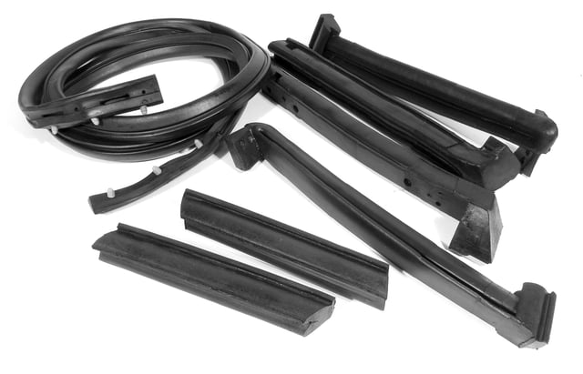 1986-1996 Corvette Weatherstrip Kit - Convertible Top 7Pc - CA