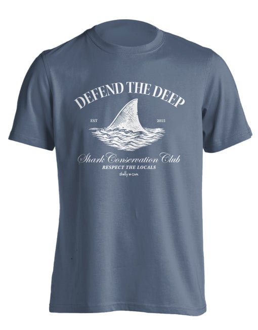 SHARK CONSERVATION CLUB COMFORT COLORS TEE