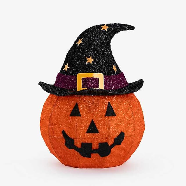 Pre-Lit Animated Ghost in Pumpkin Outdoor Décor