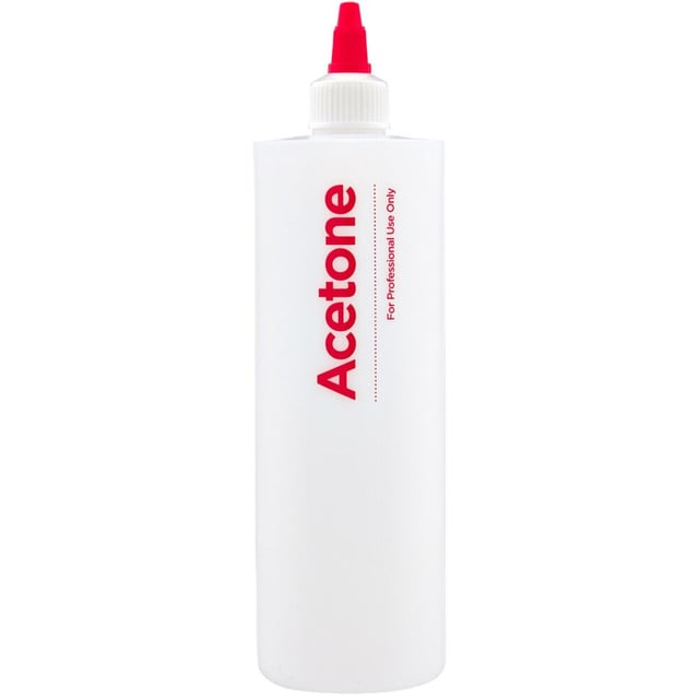 Acetone - Labeled Empty Squeeze Bottle