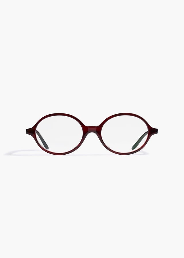 KHAITE x Oliver Peoples 2000RX in Bordeaux Bark