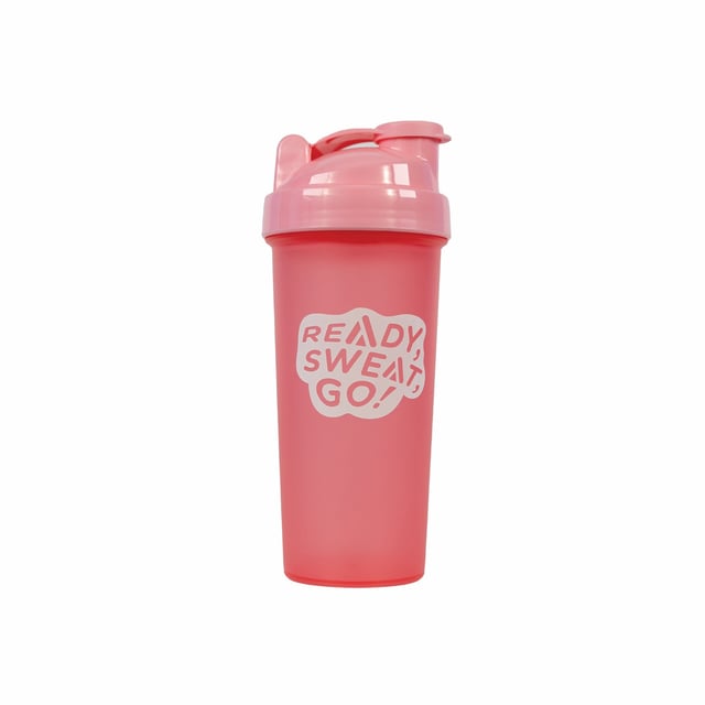Ready, Sweat, Go! Pink Shaker