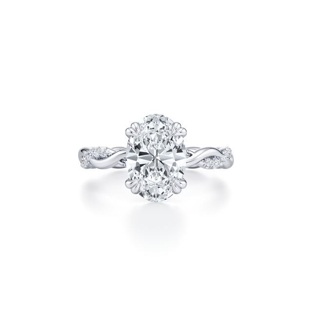 Ivy Solitaire Lab Diamond Engagement Ring