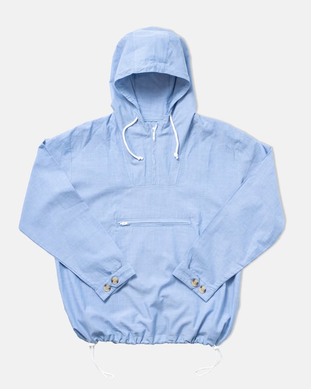 COTTON CHAMBRAY ANORAK