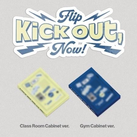 KickFlip - [KICK OUT, FLIP NOW!] 2nd Mini Album (QR) 2 Version SET