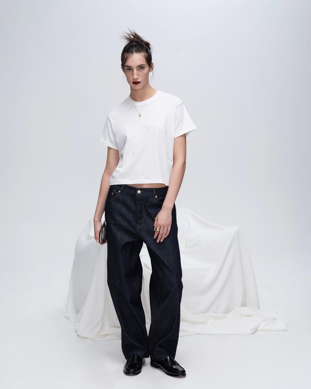 Classic Jersey Short Sleeve Boy Tee - White