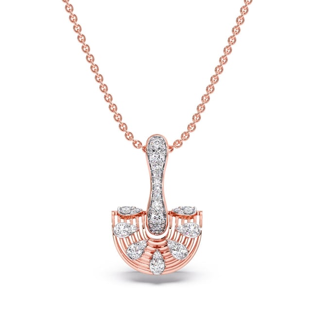 Finley Diamond Pendant With Chain