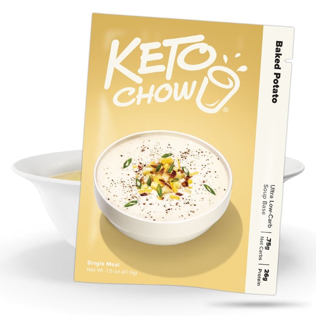 Keto Chow Baked Potato Soup Base