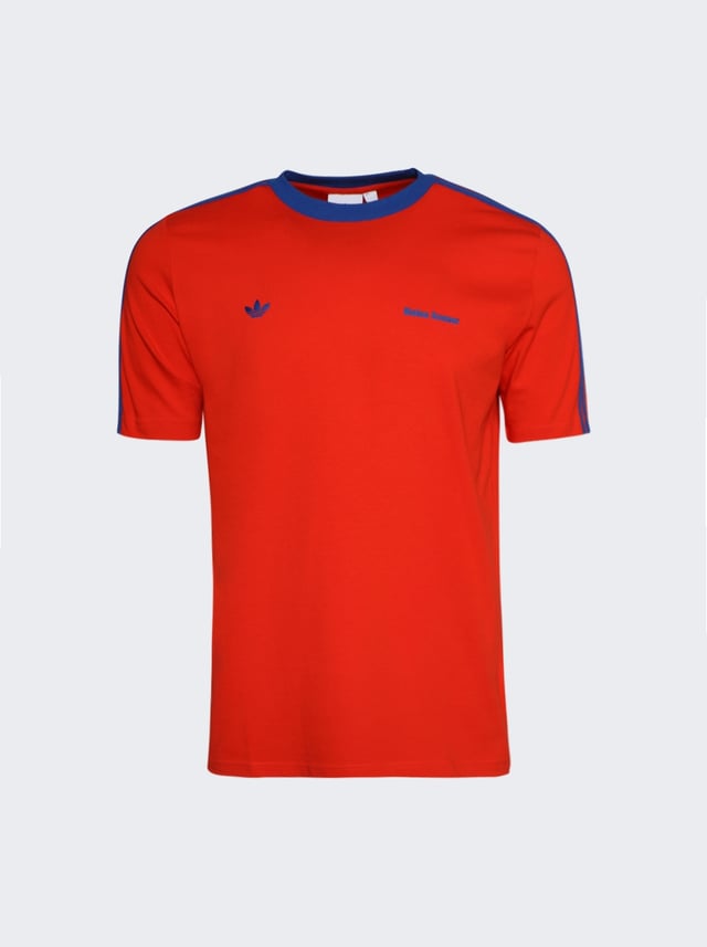 X Wales Bonner Short Sleeve Tee Bold Orange