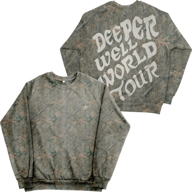 Deeper Well World Tour Camo Sweatshirt