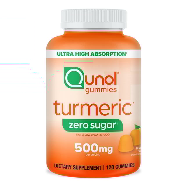 Turmeric Zero Sugar Gummies, 500mg