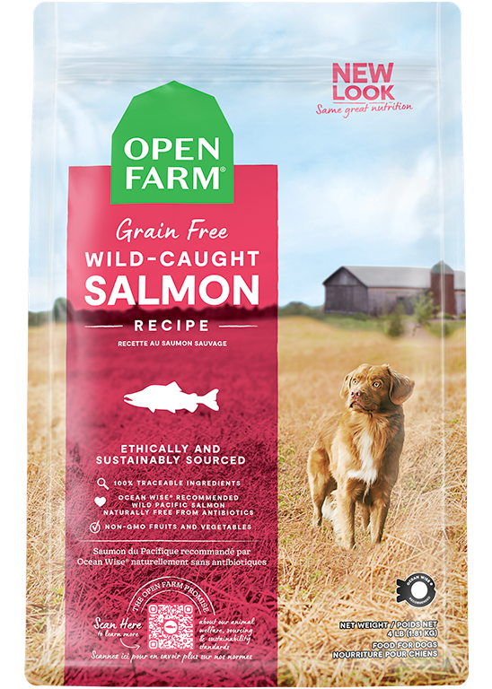 Wild Caught Salmon Grain Free Dry Dog Food - Open Farm