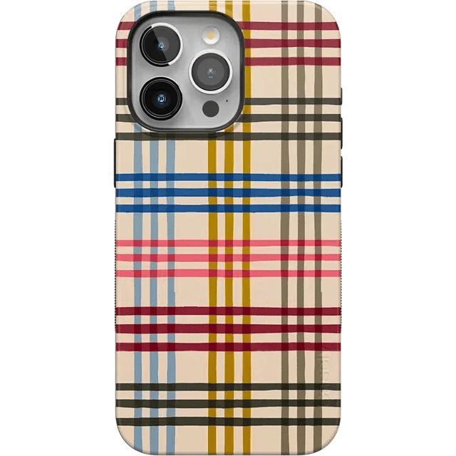 Colorful Plaid | Kitty and Vibe Holiday Case