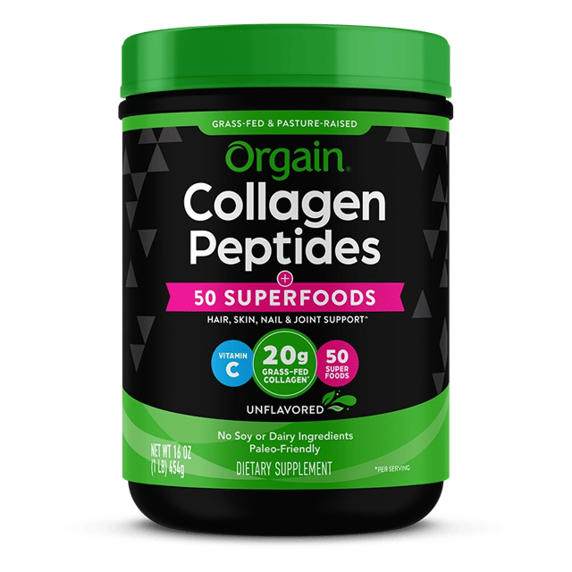 Grass-Fed Pasture Raised Collagen Peptides + Superfoods Powder