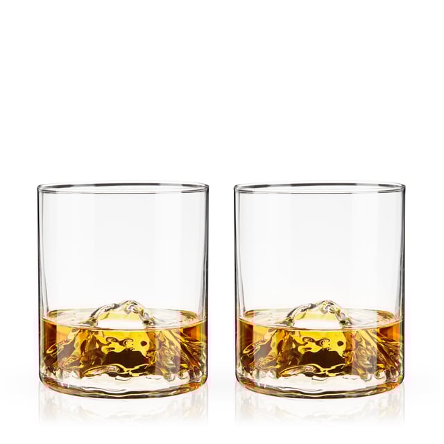 Mountain Crystal Tumblers Set of 2