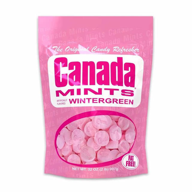 CANADA MINTS Wintergreen - 2 lb. Bag