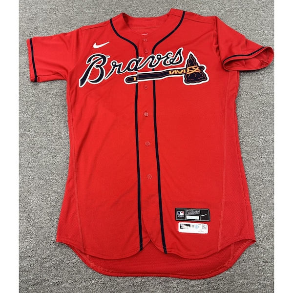 Max Fried Atlanta Braves Game Used Worn Jersey Win #4 2020 MLB Auth